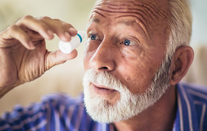 Occhio secco dopo le iniezioni intravitreali