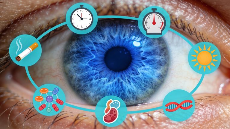 Immagine_interna_16_9__fattori_di_rischio_delle_maculopatie_illustrati_intorno_allocchio